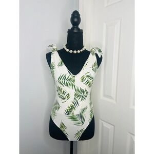 NWOT H&M GORGEOUS BEACHY BODYSUIT SIZE M‎